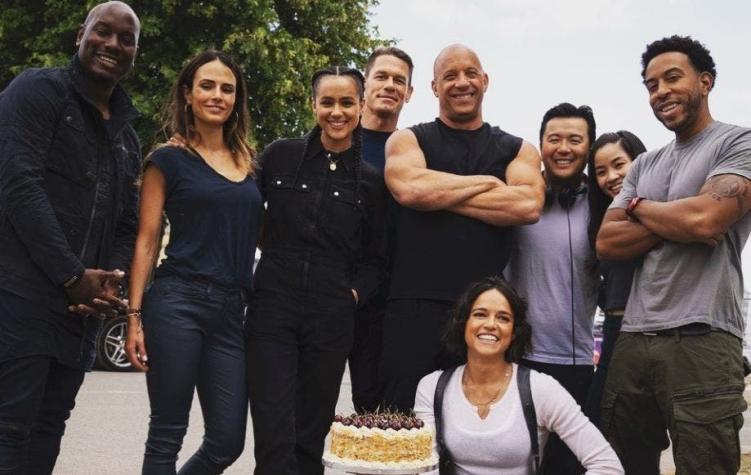 Publican primera imagen del casting de "Rápidos y Furiosos 9" (celebrándole el cumpleaños a "Letty")