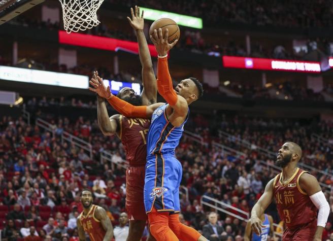 Otro golpe en la NBA: Westbrook es traspasado a los Rockets y jugará con Harden