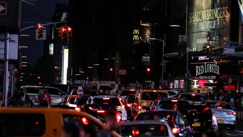 Apagón en Nueva York: la ciudad que nunca duerme se quedó parcialmente a oscuras