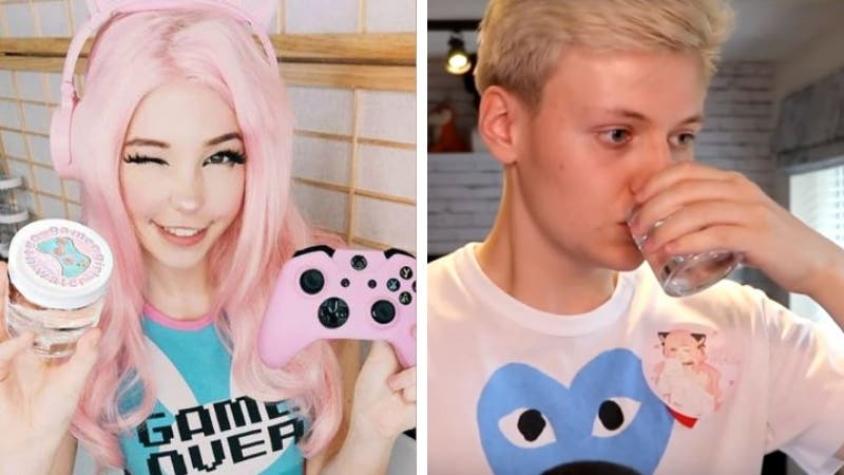 La cosplayer Belle Delphine vende agua para los fans pasada por su cuerpo