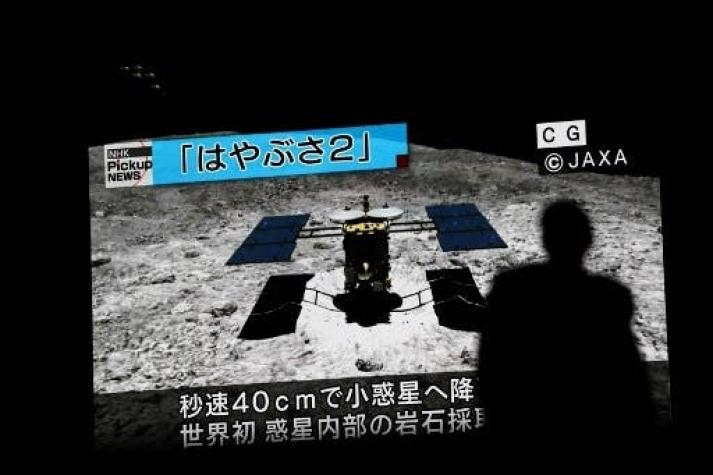 [FOTOS] Las imágenes del aterrizaje de la sonda Hayabusa2 sobre el asteroide Ryugu