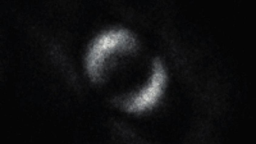 La primera foto de lo que Einstein describió como una "fantasmagórica acción a distancia"
