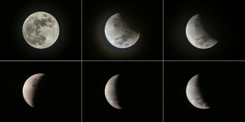 [FOTOS] Las postales que dejó el eclipse parcial de luna alrededor del mundo