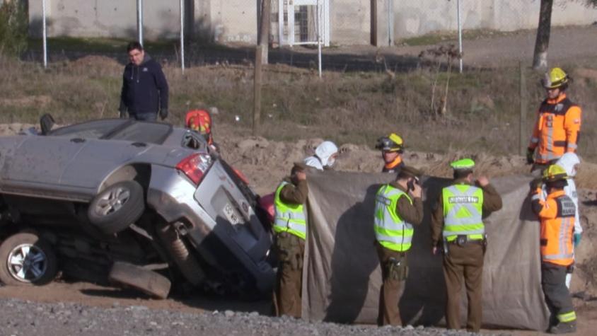[VIDEO] Violento accidente en Rancagua deja 4 fallecidos