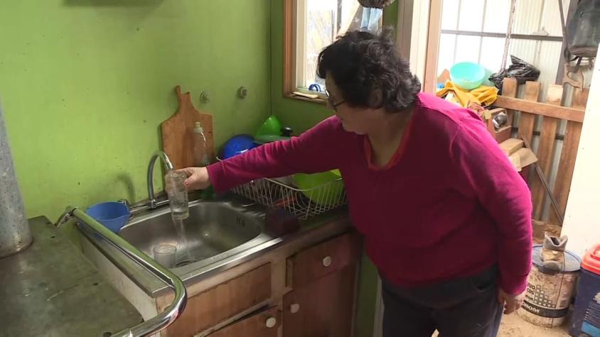 [VIDEO] Continúan los cortes de servicio de agua en Osorno, pese a compromiso de Essal