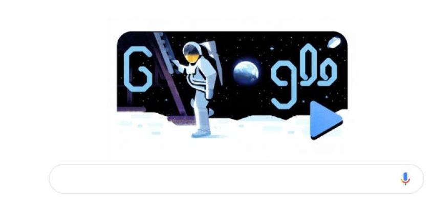 [VIDEO] El genial Doodle con que Google conmemora la llegada del hombre a la luna