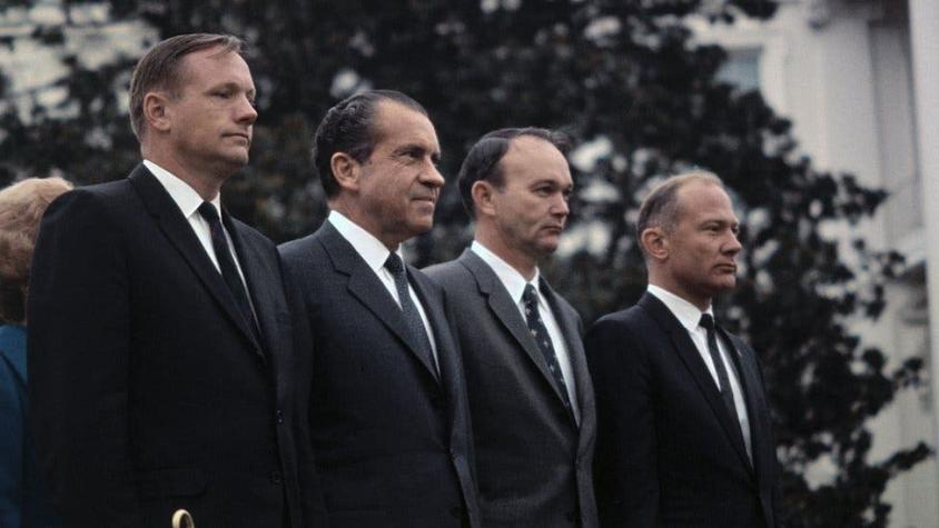 Llegada del Apolo 11 a la Luna: qué decía el t discurso preparado para Nixon en caso de desastre