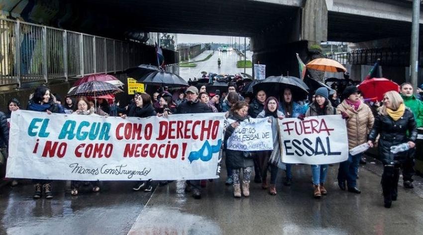 Nueva manifestación en Osorno: Cientos de personas exigen el fin de concesión con Essal