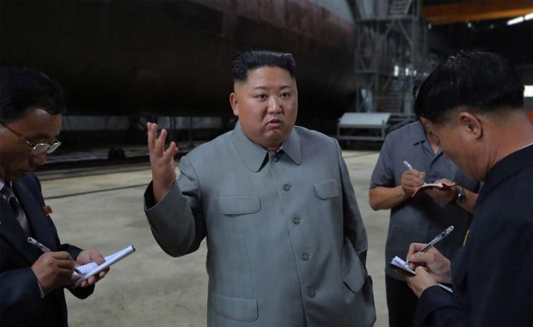 Kim Jong Un inspeccionó nuevo submarino provocando una nueva tensión en la península y con EEUU