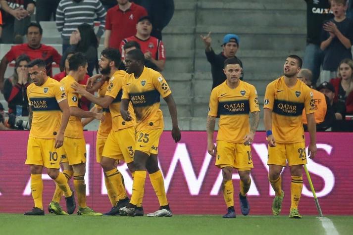 Boca Juniors ganó por Copa Libertadores a Atlético Paranaense que perdió un penal al último minuto