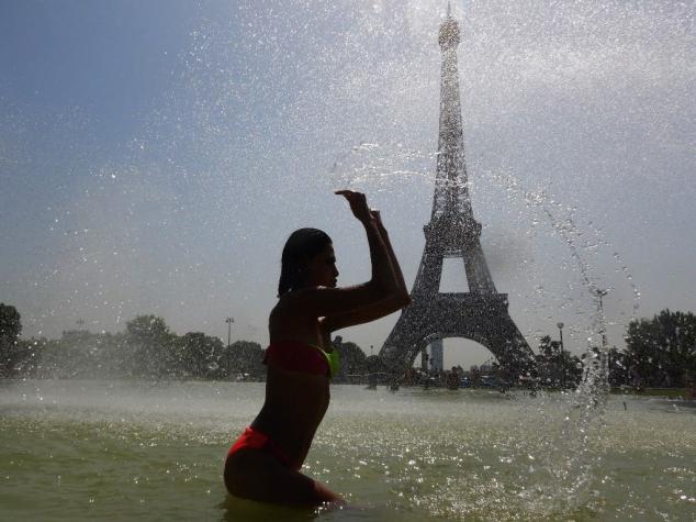 Paris alcanza los 41 °C y llega a la temperatura máxima de toda su historia