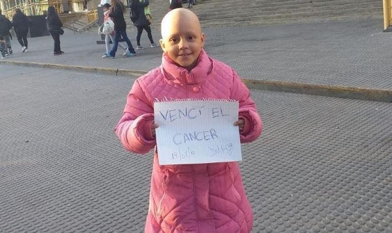 Delfina, la niña argentina de 9 que años superó el cáncer luego de 52 sesiones de quimioterapia