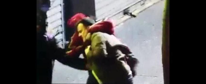 [VIDEO] Registran impactante asalto y golpiza a turistas españoles en centro de Santiago