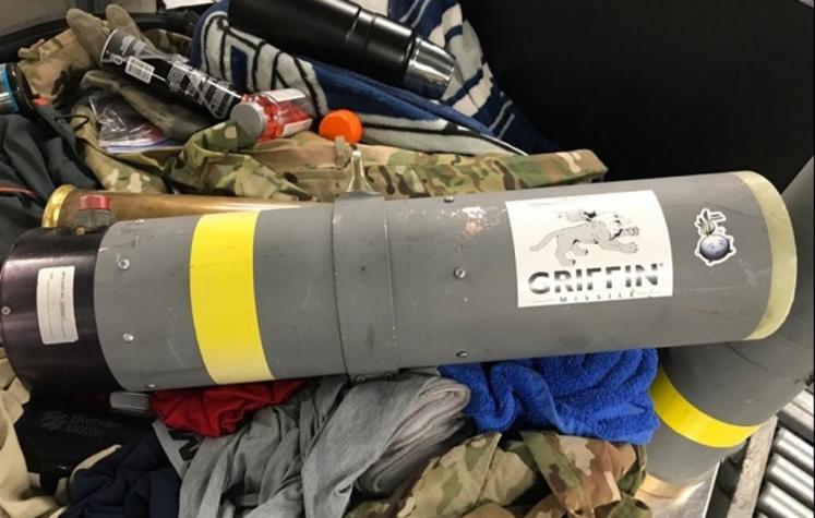 Confiscan un lanzamisiles desde el equipaje de un pasajero en el aeropuerto de Washington