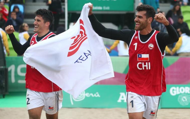 Primos Grimalt ganan la final del vóleibol playa en Lima 2019 y le dan el tercer oro a Chile
