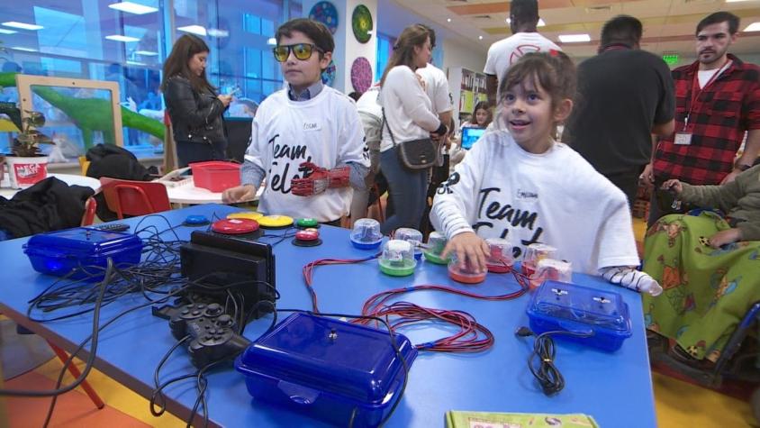 [VIDEO] "Super Botones inclusivos": Los joystick que presentó la Teletón para niños y adultos