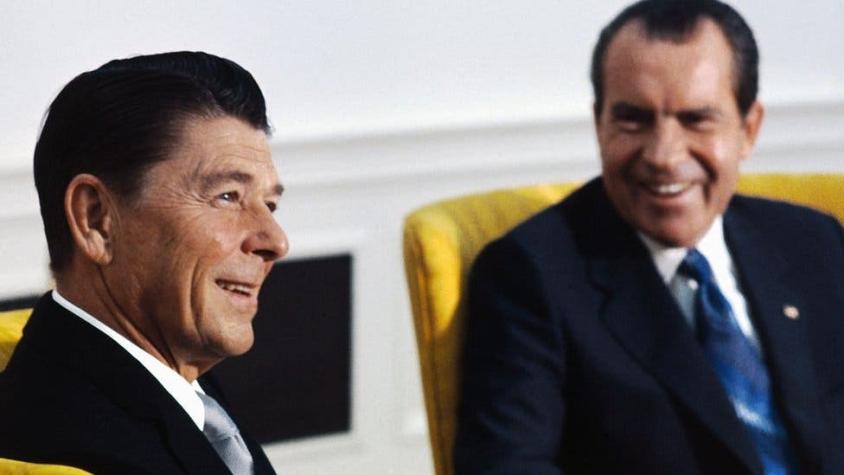 Los comentarios racistas de Ronald Reagan en una conversación con Richard Nixon