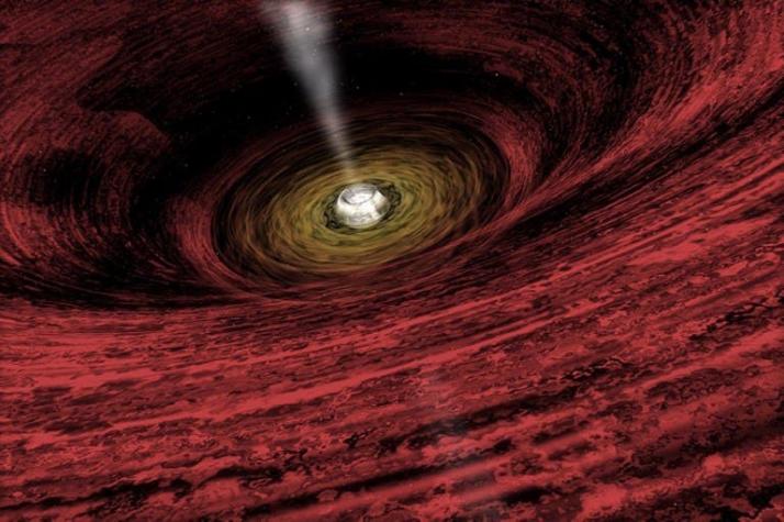 Científicos encuentran un agujero negro con la masa de 40 mil millones de soles