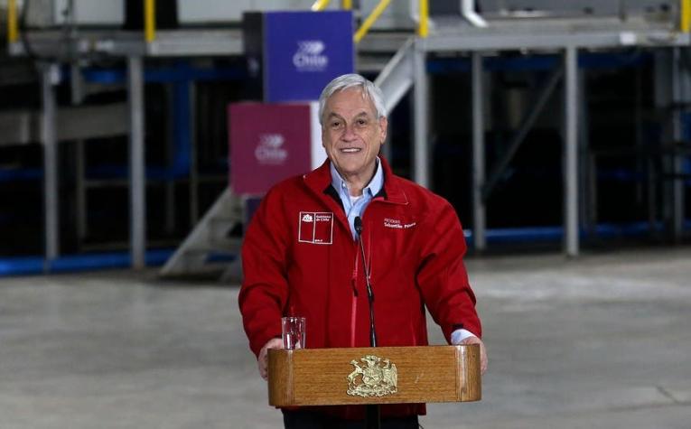 [VIDEO] "Yo estoy más calmado que ustedes": Sismo interrumpe discurso del presidente Piñera