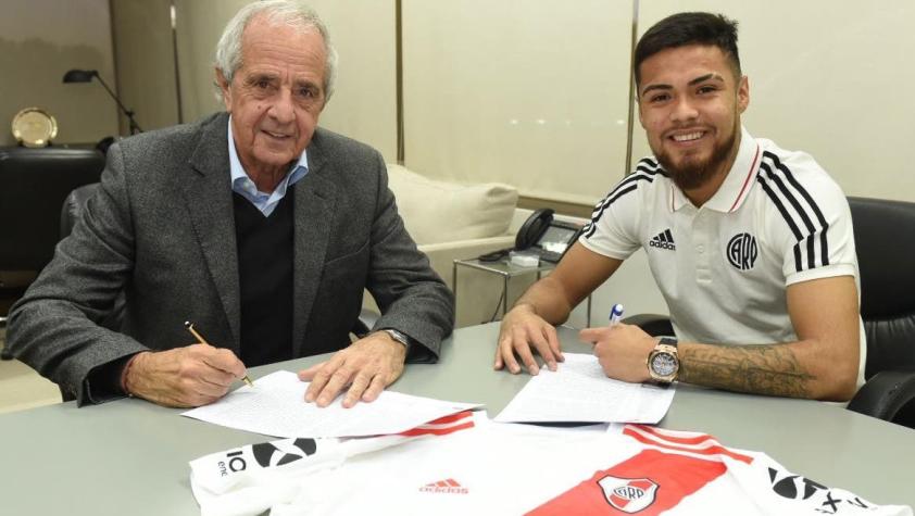 Paulo Díaz firmó su contrato con River Plate y ya es oficialmente refuerzo del club millonario