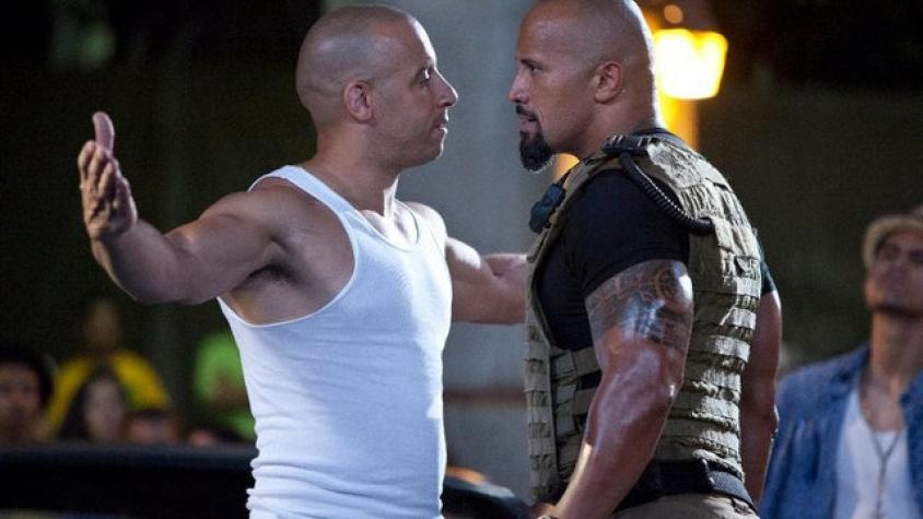 "Rápidos y Furiosos": "La Roca", Statham y Vin Diesel habrían negociado no perder peleas en pantalla