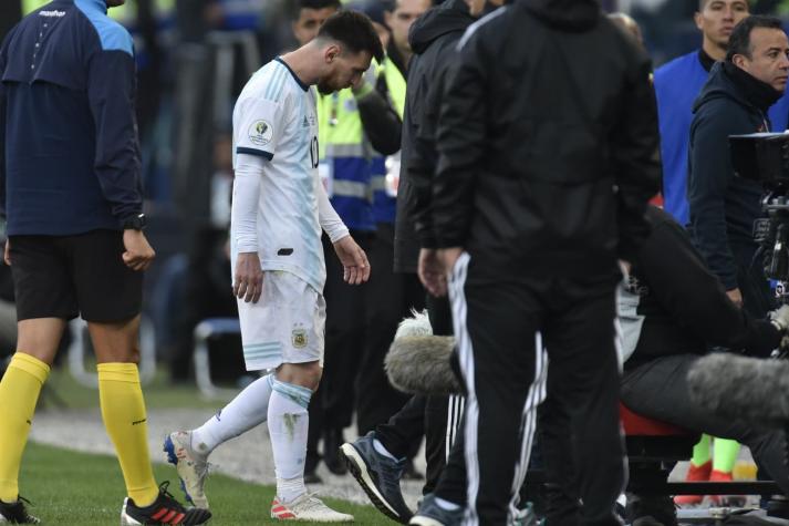 Conmebol suspende a Lionel Messi por tres meses tras sus declaraciones en Copa América