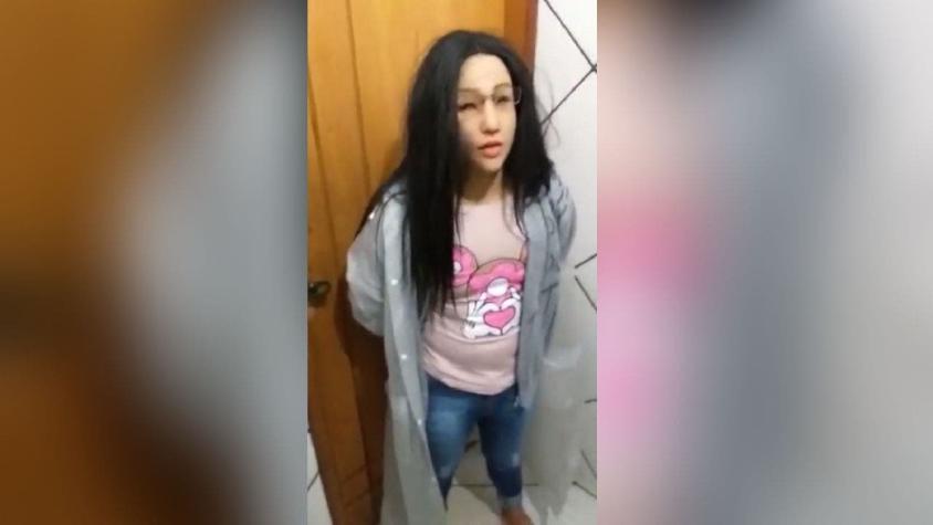 Reo brasileño fue capturado intentando escapar de la cárcel vestido como su hija