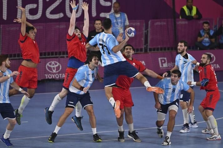 Juegos Panamericanos: Chile alcanza medalla de plata tras caer ante Argentina en final de handball