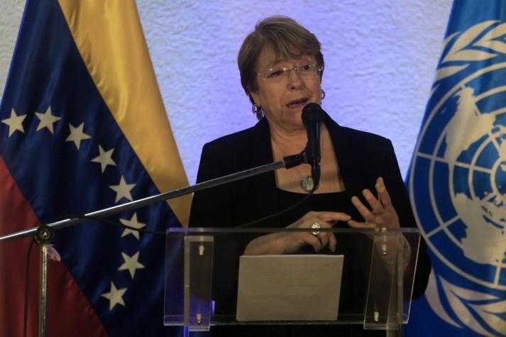 Bachelet cuestiona sanciones económicas de Trump a Venezuela ya que podría exacerbar la crisis