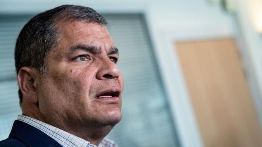Ordenan prisión preventiva contra el expresidente de Ecuador Rafael Correa por un caso de sobornos