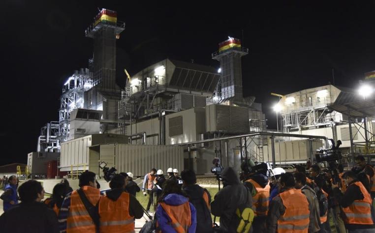 Bolivia inaugura termoeléctrica para vender energía a Argentina