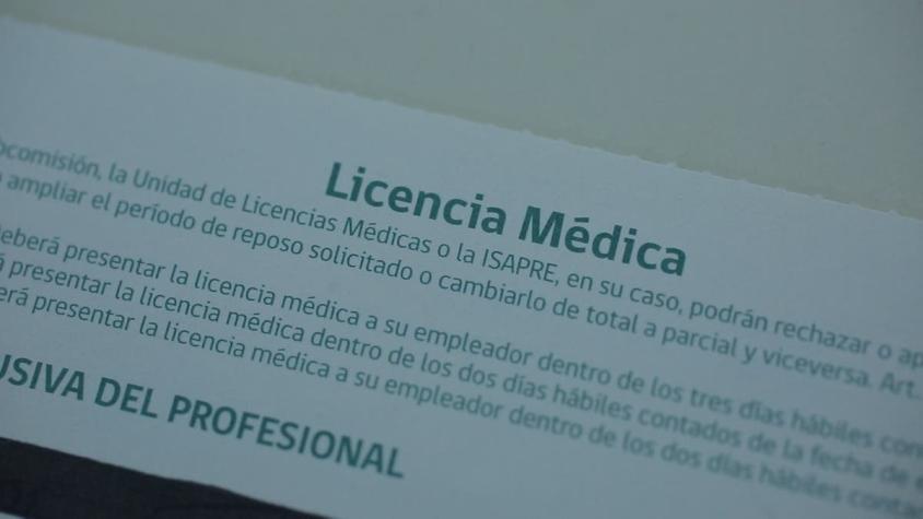 [VIDEO] Ministerio de Salud envía advertencia a algunos médicos por entrega excesiva de licencias