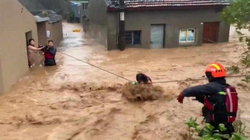 Tifón Lekima: una poderosa tormenta deja el menos 22 muertos y 1 millón de evacuados en China