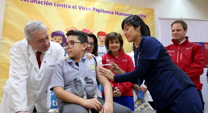 Minsal incluye a varones en vacunación infantil contra el virus del papiloma humano (VPH)