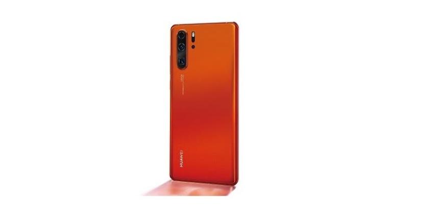 Llega a Chile el Huawei P30 Pro en su nuevo color Amber Sunrise