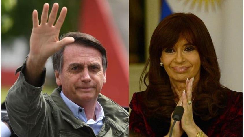 Bolsonaro vs kirchnerismo: el enfrentamiento que arroja sombras sobre la relación Brasil - Argentina