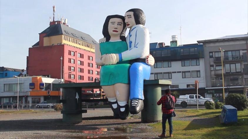 [VIDEO] Puerto Montt comienza a definir el futuro de su icónica escultura "Sentados frente al mar"