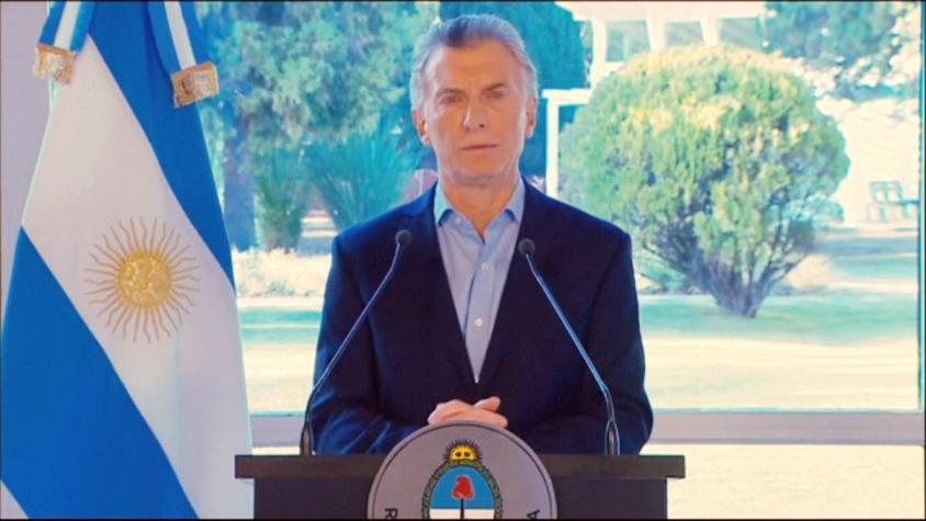 [VIDEO] Macri pide perdón y anuncia medidas económicas desesperadas