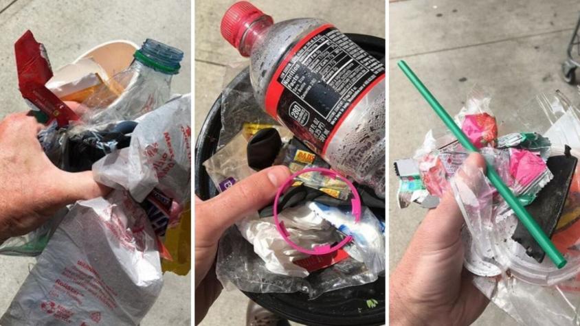 Hombre crea cuenta de Instagram para publicar fotos de toda la basura que se encuentra