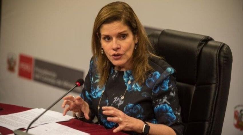 Vicepresidenta de Perú renuncia a su bancada parlamentaria tras decisión de adelantar elecciones