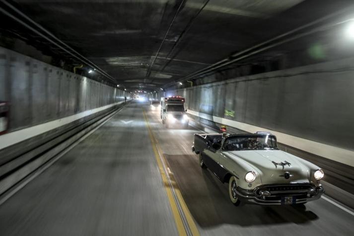 [FOTOS] Colombia inaugura túnel de carretera más largo de Latinoamérica