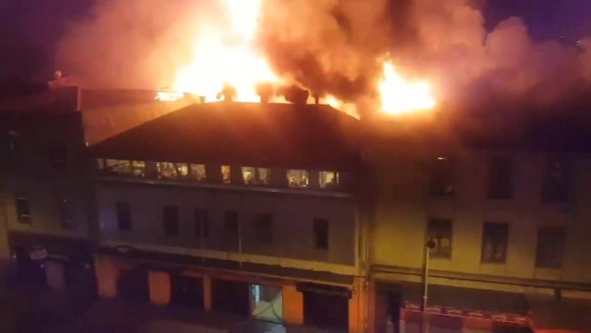 [VIDEO] 19 familias damnificadas por incendio en Valparaíso