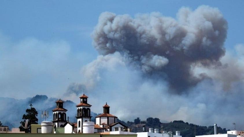 4.000 personas evacuadas en Gran Canaria por voraces incendios forestales