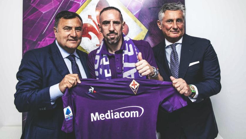 ¿Le quitará la "7" a Erick Pulgar? Fiorentina anuncia oficialmente a Franck Ribéry