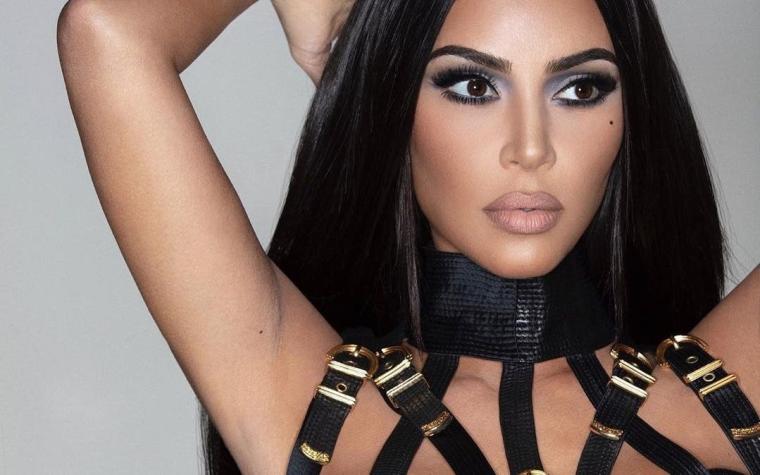  Kim Kardashian impacta con foto sin ninguna gota de maquillaje
