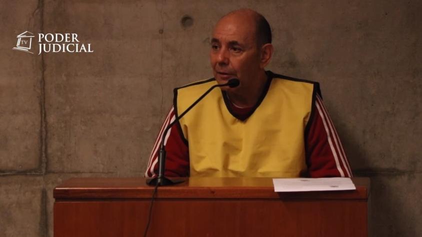 [VIDEO] Juez Carroza interrogó por más de una hora al "Comandante Ramiro", quien quedó en prisión