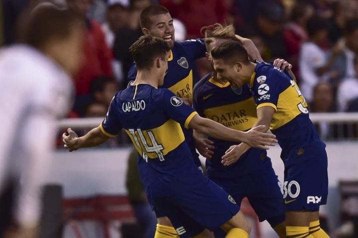 Boca Juniors golea a Liga Deportiva en Quito y queda a un paso de las semifinales de Libertadores