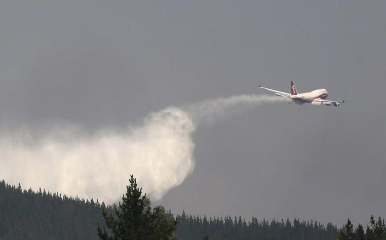 SuperTanker llega a Bolivia para combatir incendio forestal