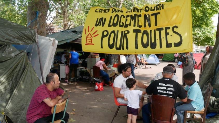El centenar de latinos que terminó en las calles de un suburbio París