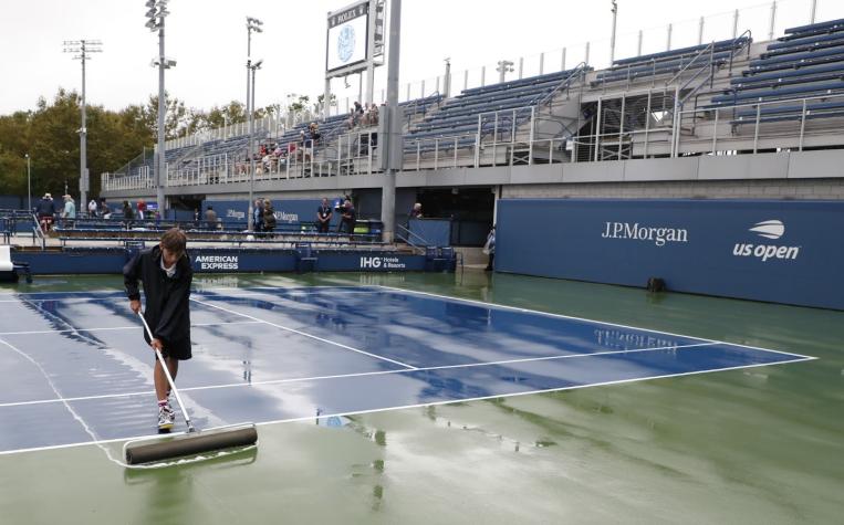 Garín no jugará este miércoles en el US Open por lluvia y partido se reprograma para el jueves